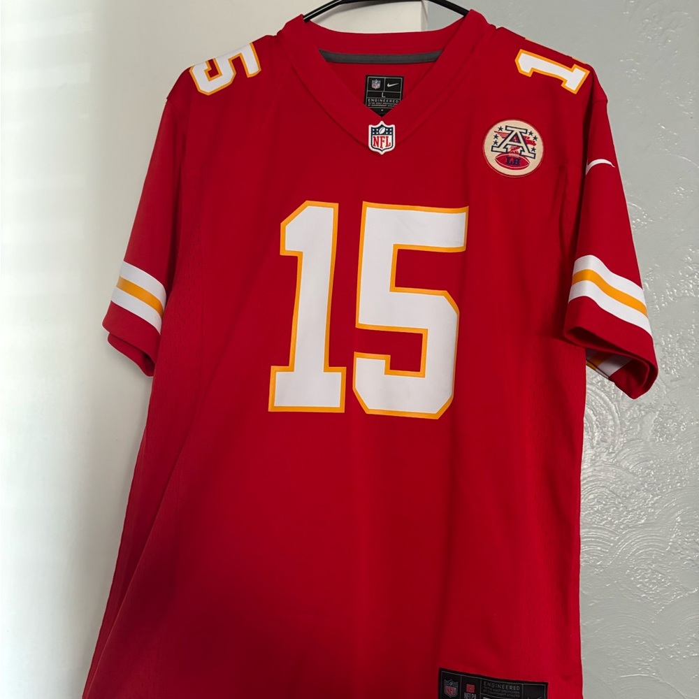 Nike Red NFL Jersey with Number 15
